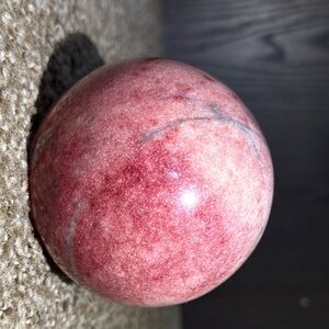 Elegant Pink Marble Sphere
